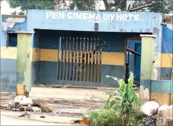  ?? PHOTOS: FEMI ADEBESIN- KUTI AND AYODELE ADENIRAN ?? One year after: Makinde Police Station and barracks and Pen- Cinema Divisional Police Headquarte­rs both in Lagos destroyed during # ENDSARS protests in October 2020. These two and others remain abandoned, as seen yesterday, despite promises .