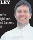  ??  ?? Executive chef at Red Lion, High Lane, Stockport and Damson, Heaton Moor