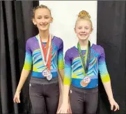  ?? ?? Level 5 - Jenna Blake and Kylee Waldrop had a great meet, both with season-high scores on 3 events and all around at this meet.
Benchaar 9.7