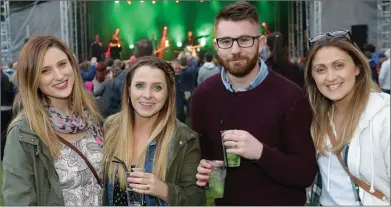  ??  ?? Gill Doody, Catherine Joyce, Ricky Joyce and Tanya Doyle at the Blades on Saturday night.