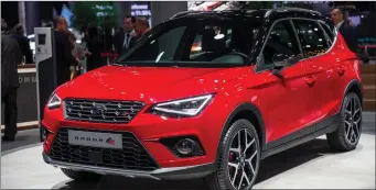  ?? The SEAT Arona is making its debut at the Frankfurt Motor Show this week. ??