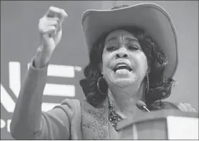  ??  ?? Congresswo­man Frederica Wilson.