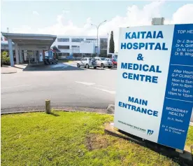  ?? Photo /File ?? New Isolation (negative pressure ) cubicles will be installed this week at the Kaitaia Hospital Accident and Medical Service.