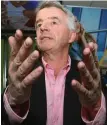  ?? Foto: dpa/PA Wire/Niall Carson ?? Spart bei allem, nur nicht mit Worten: Michael O’Leary.