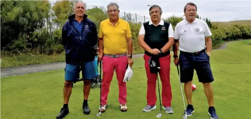  ?? Paulo Jorge Alves, José Cândido de Oliveira, Fernando Sequeira and António Sá. ??