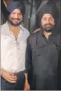  ??  ?? Surjeet Singh and RP Singh