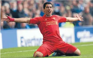  ?? Photo: GETTY IMAGES ?? Open arms: Liverpool’s Luis Suarez has gone from sinner to saint.