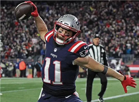  ?? MATT sTonE / HErAld sTAff filE ?? ‘GOING TO HIT MY SOUL’: Former Patriots wide receiver Julian Edelman will be honored during halftime of Sunday’s game against the Saints at Gillette Stadium.