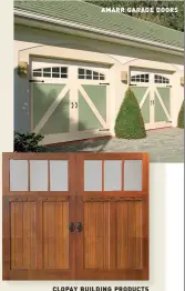  ??  ?? AMARR GARAGE DOORS CLOPAY BUILDING PRODUCTS