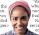  ??  ?? PILGRIM Nadiya Hussain