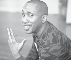  ?? NBC ?? Comedian Chris Redd is an alum of Chicago’s Second City and was featured in Andy Samberg’s Popstar.