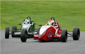  ?? ?? Rory Smith prevailed for two United Formula Ford 1600 triumphs