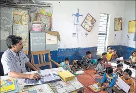  ?? File/ht ?? School education is a constant worry among academics, experts and policymake­rs