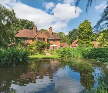  ??  ?? Within easy reach of London, yet secluded: Felden Orchard, Hertfordsh­ire. £2.975m