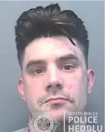  ??  ?? Jonathan Campbell was sentenced to life with a minimum of 18 years for murdering his partner Helen Bannister at their home in Mayhill, Swansea.