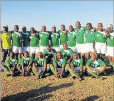  ?? Picture: SUPPLIED ?? READY, STEADY FOR A GO: The Flying Stars rugby football club is set to host the much anticipate­d three-day Easter Rugby tournament at Mncotsho in Berlin grounds