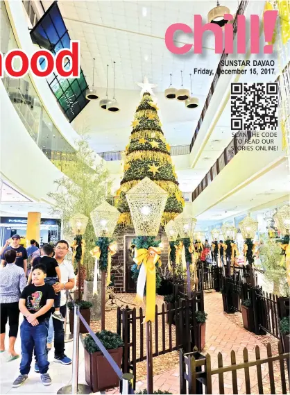  ??  ?? Abreeza Mall's Christmas Village designed by T'nalak Home