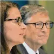  ??  ?? Billa a Melindu Gatesovi čeká dvouleté zkušební období.