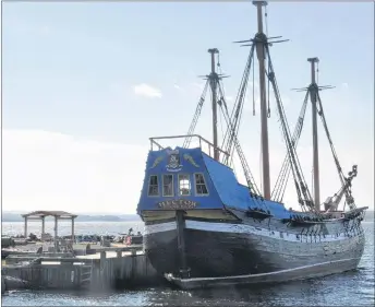  ?? FILE PHOTO ?? The Hector, as it can be found at the Hector Heritage Quay, at the Pictou waterfront.