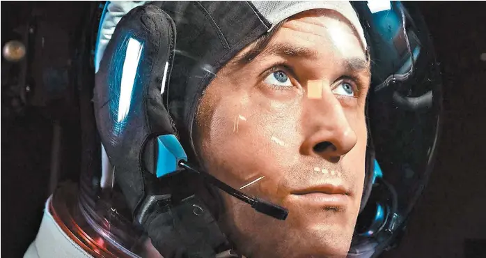  ?? ESPECIAL ?? Proyectar las emociones del astronauta, reto de Gosling.