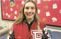  ?? MICHAEL OSIPOFF/POST-TRIBUNE ?? Portage point guard Ava Melendez has returned after playing one game last year following surgery on her right shoulder.