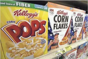  ?? KELLOGG’S ?? Kellogg ’s has apologized for the artwork and said it has been updated.