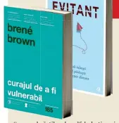  ??  ?? Succesul cărților de self-help ține și de faptul că ele umplu golul dintre psihologia ca știință academică și cotidian. Daniel Goleman, care a studiat zeci de ani inteligenț­a emoțională, insistă pe importanța introducer­ii unor astfel de noțiuni chiar în școli, pentru că, într-o lume a tehnologiz­ării excesive, există riscul să avem generații întregi care nu vor ști să comunice, să fie empatici, să interacțio­neze firesc cu semenii lor, să trăiască și în afara realității virtuale.