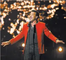  ?? Denise Truscello ?? Lionel Richie is back with his “All The Hits” show at the Axis theater at Planet Hollywood Resort for select dates through Dec. 16.