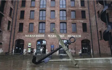  ??  ?? Merseyside Maritime Museum is housed in a former warehouse in the Royal Albert Dock built in the mid-19th century