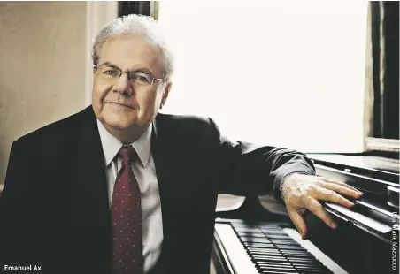  ??  ?? Emanuel Ax