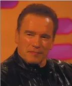  ??  ?? Arnold Schwarzene­gger See Question 6.