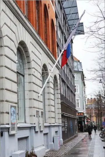  ?? ?? Ruslands Hus ligger i Vester Voldgade i København og hører under den russiske ambassade i Danmark.
Arkivfoto: Gregers Tycho