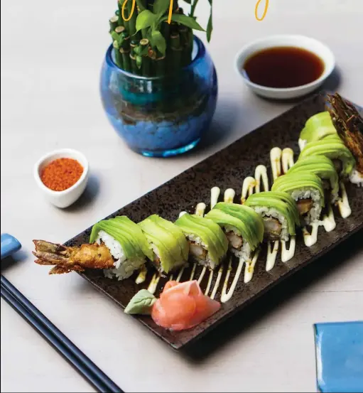  ??  ?? DRAGON ROLL