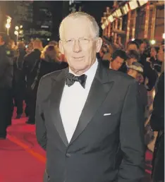  ??  ?? 0 Nick Hewer cuts a dash at a red carpet event