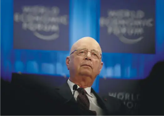  ??  ?? Klaus Schwab