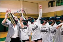  ?? JOE CRAVEN / WRIGHT STATE ATHLETICS ?? Wright State defeated UIC to win the Horizon League’s volleyball tournament at McLin Gymnasium.