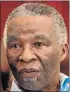  ??  ?? THABO MBEKI