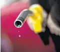  ?? JEFF PACHOUD/AFP/GETTY IMAGES FILE PHOTO ?? On Monday, the price of regular gas in Broward County averaged $2.81 per gallon, down a tad from Sunday and up 1 cent from a week ago.