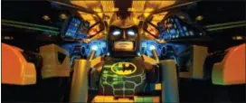  ?? WARNER BROS. PICTURES VIA AP ?? This image released by Warner Bros. Pictures shows Batman, voiced by Will Arnett, in a scene from “The LEGO Batman Movie.”