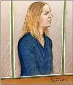  ?? ?? Accused ...nurse Lucy Letby, above, on a night out. Left, an artist drawing of her in the dock of the crown court. Right, the court hearing the evidence