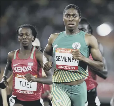  ??  ?? 0 Caster Semenya tweeted ‘I am 97% sure you don’t like me, but I’m 100% sure I don’t care.