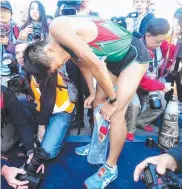  ??  ?? Yuki Kawauchi took out third place.