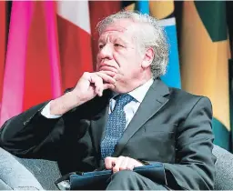  ?? EFE ?? Uruguay no apoya a su compatriot­a, Luis Almagro, para reelegirse como secretario de la OEA.