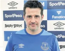  ??  ?? SILVA Portuguese gaffer joined the Blues on Thursday