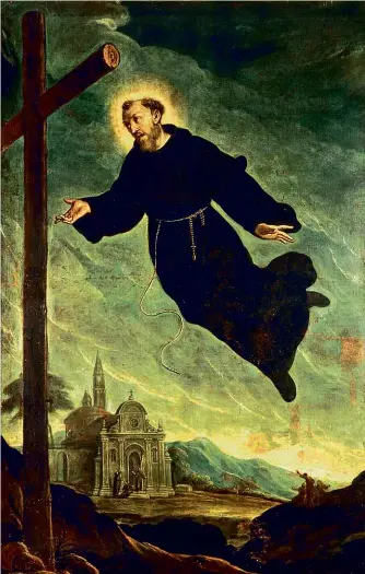  ??  ?? LEFT: St Joseph in full flight.