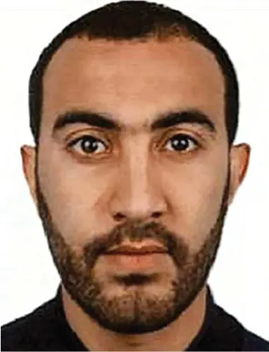  ??  ?? Fake bombs: Rachid Redouane, father of a young baby, had no known links to terror