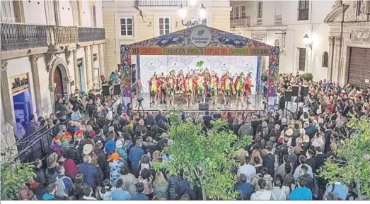  ?? ?? Magnífico ambiente en el tablao de San Agustín, donde el viernes por la noche se entregaron los premios Fundación Unicaja.