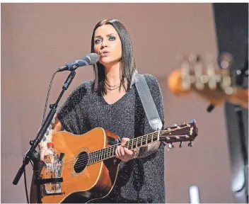  ?? FOTO: OBS/3SAT/MÜLLER ?? Amy Macdonald präsentier­t ihr neues Album „The Human Demands“im ZDF-Bauhaus-Konzert.