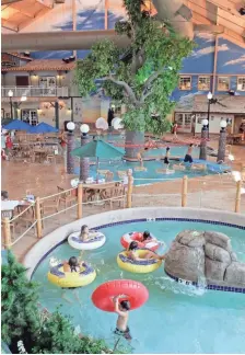  ?? JOURNAL SENTINEL FILES ?? Country Springs Hotel, which includes a waterpark, has been sold to a Bloomingto­n, Minn., firm for $14.5 million.