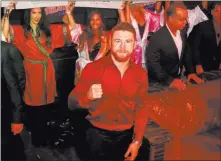  ?? Gabe Ginsberg ?? Getty Images Boxer Saul “Canelo” Alvarez hosts an after-party Saturday at Jewel nightclub at the Aria. His much-ballyhooed bout with Gennady Golovkin had ended in a draw just hours earlier.